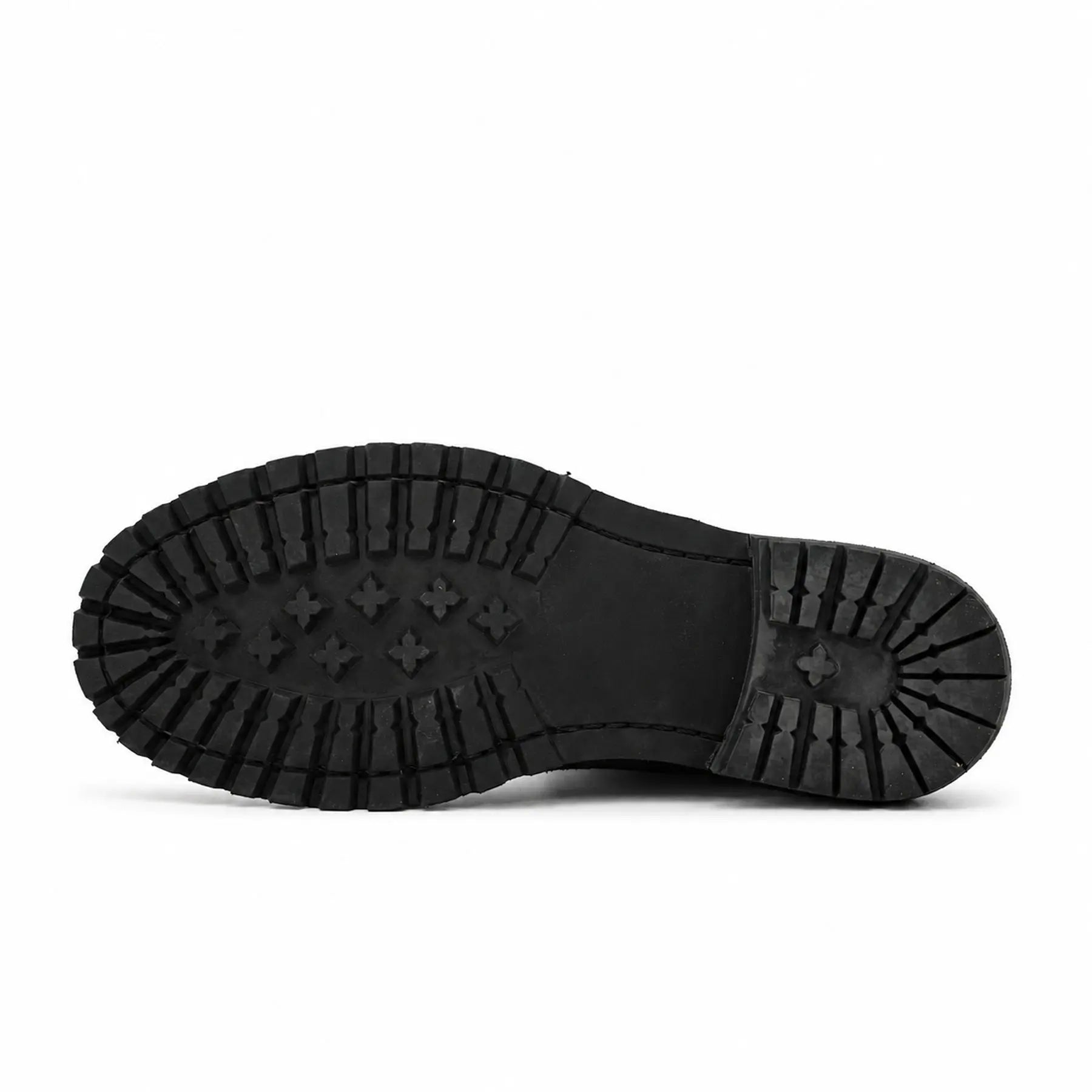 VanPasch 5001B black lug outsole tread detail