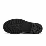 VanPasch 5001B black lug outsole tread detail