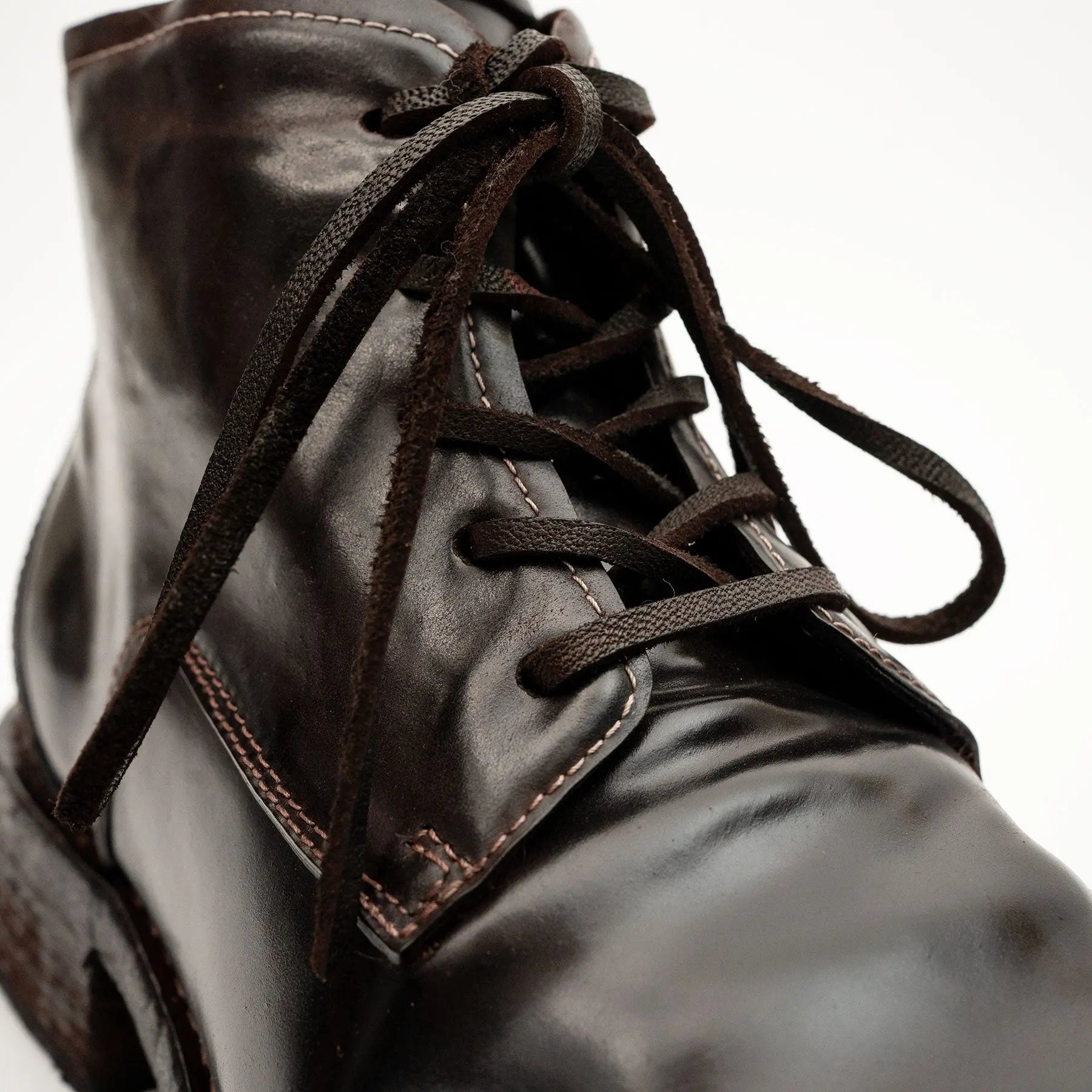 Washed Horse Leather Chukka Shoe
