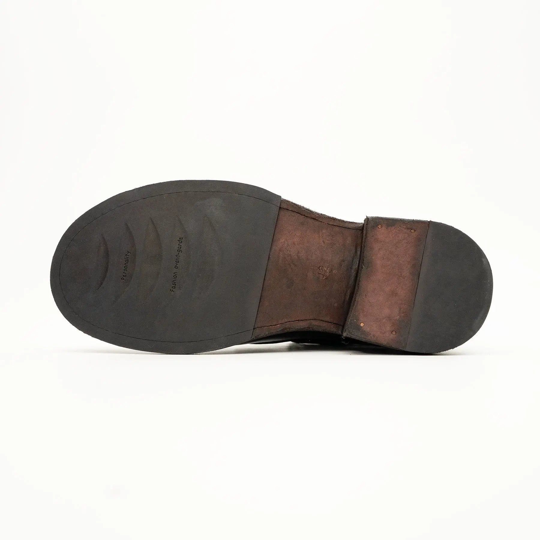 Washed Horse Leather Chukka Shoe