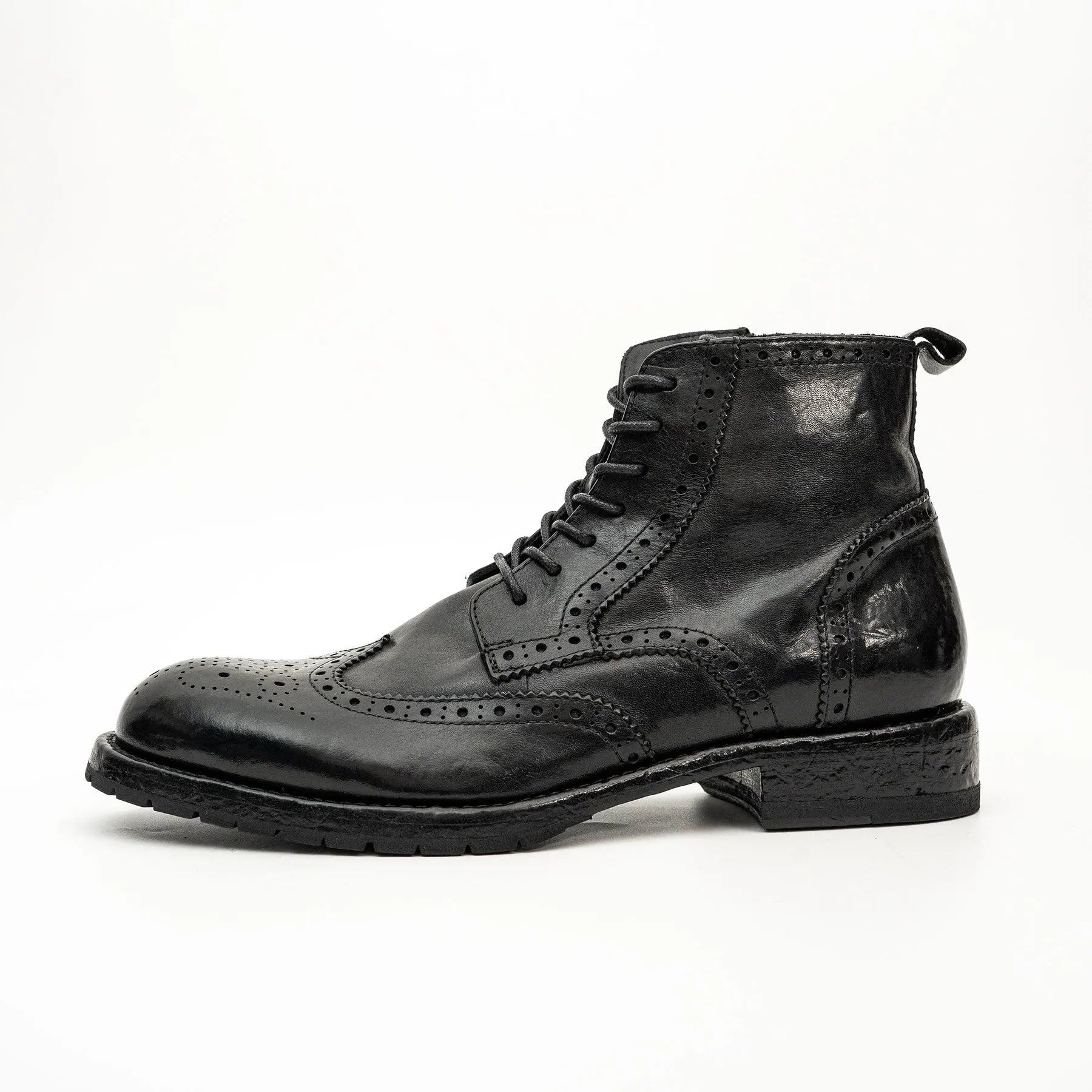 Brogue Combat Boot