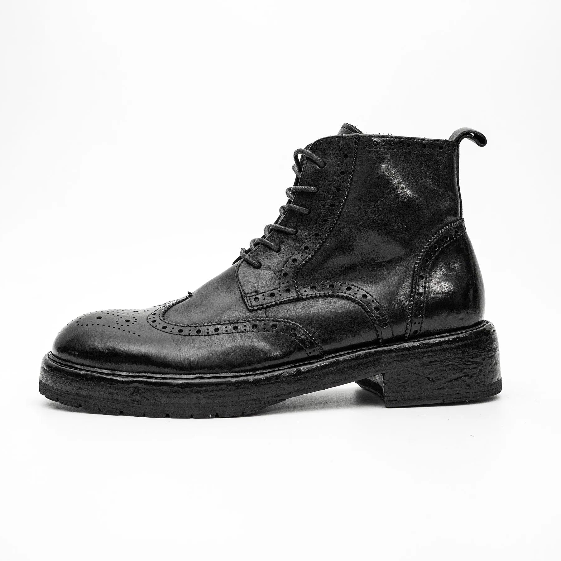 Wingtip Combat Boot