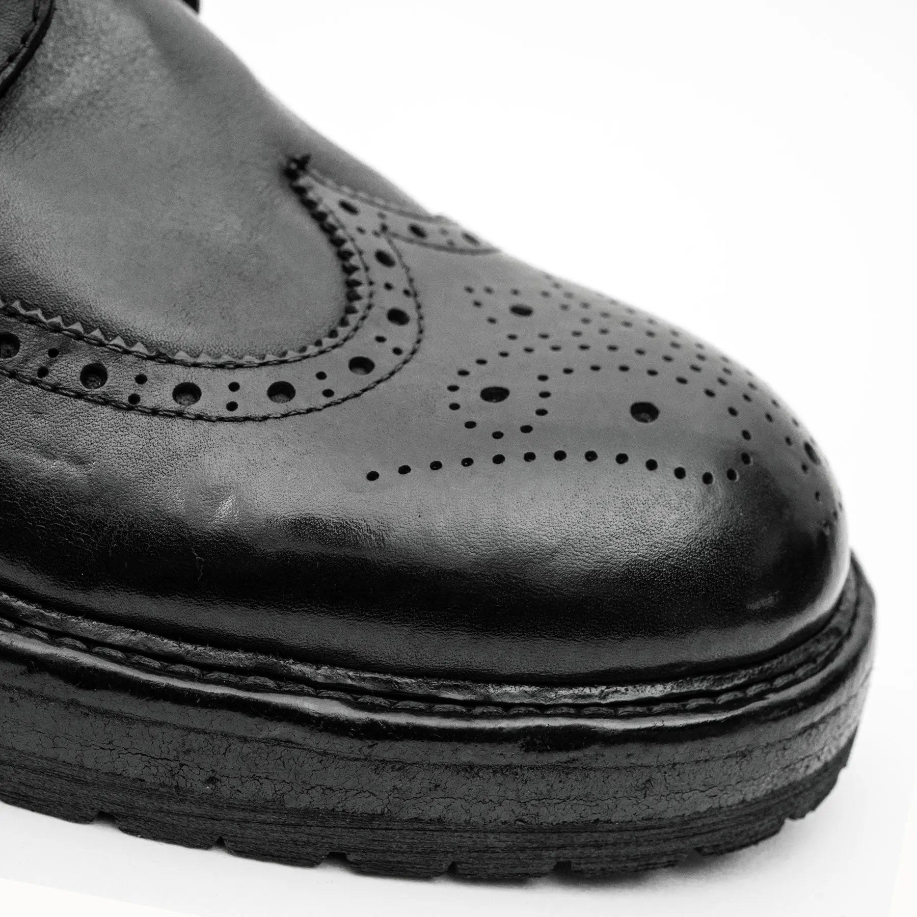 Wingtip Combat Boot