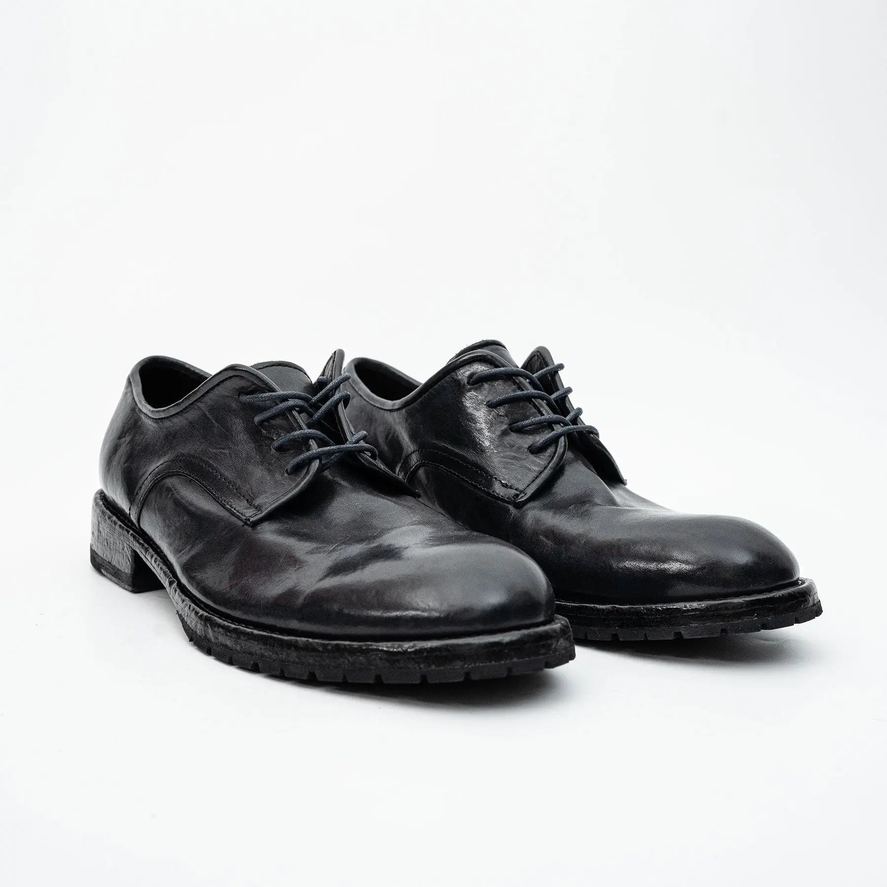 Washed Leather Derby