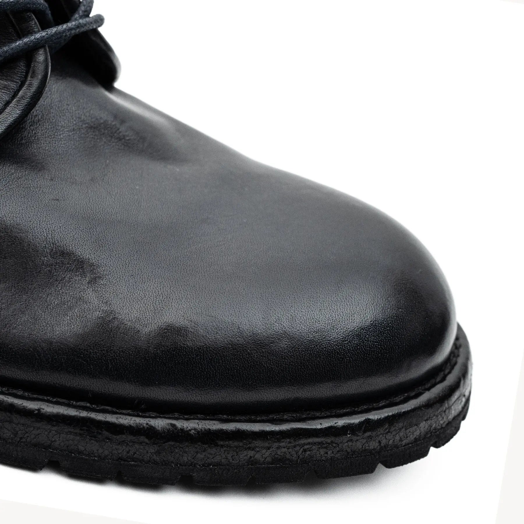 Washed Leather Derby