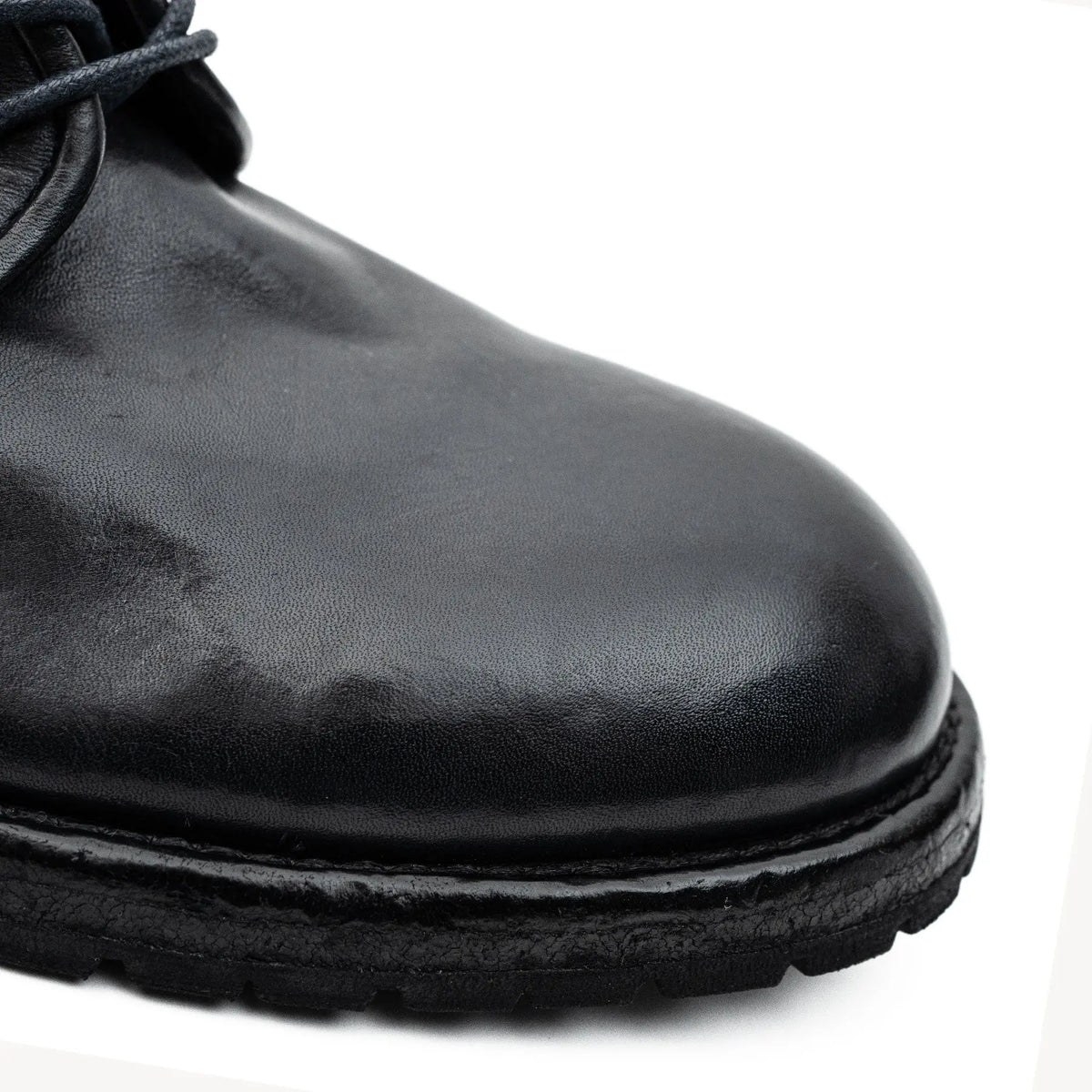 Washed Leather Derby