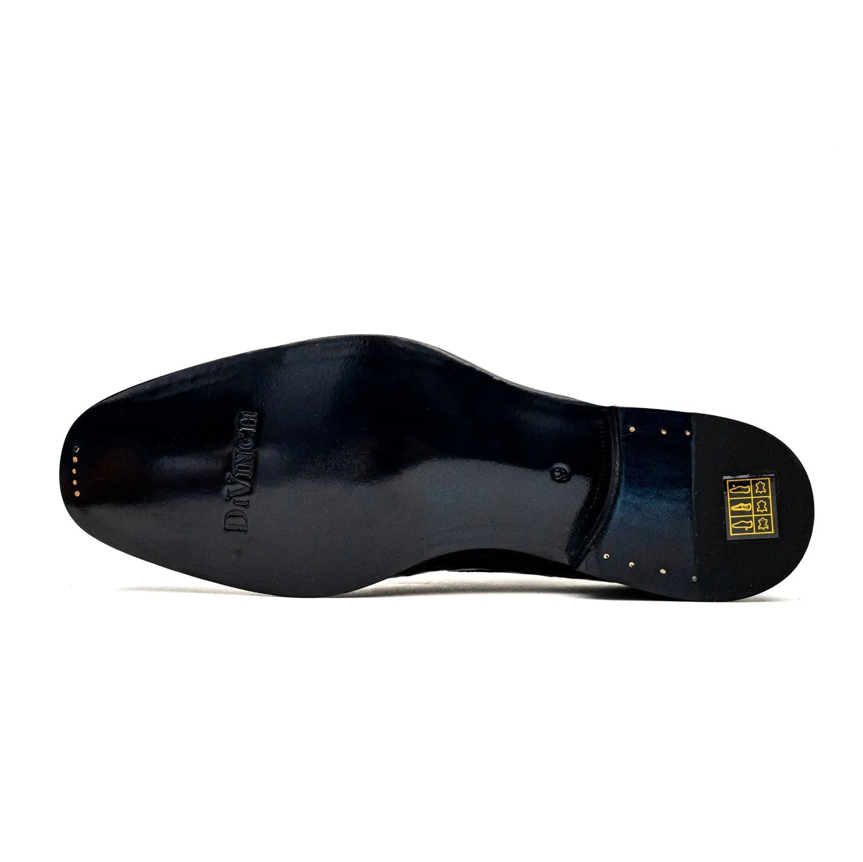 Blue Crocodile Leather Derby Shoes VanPasch