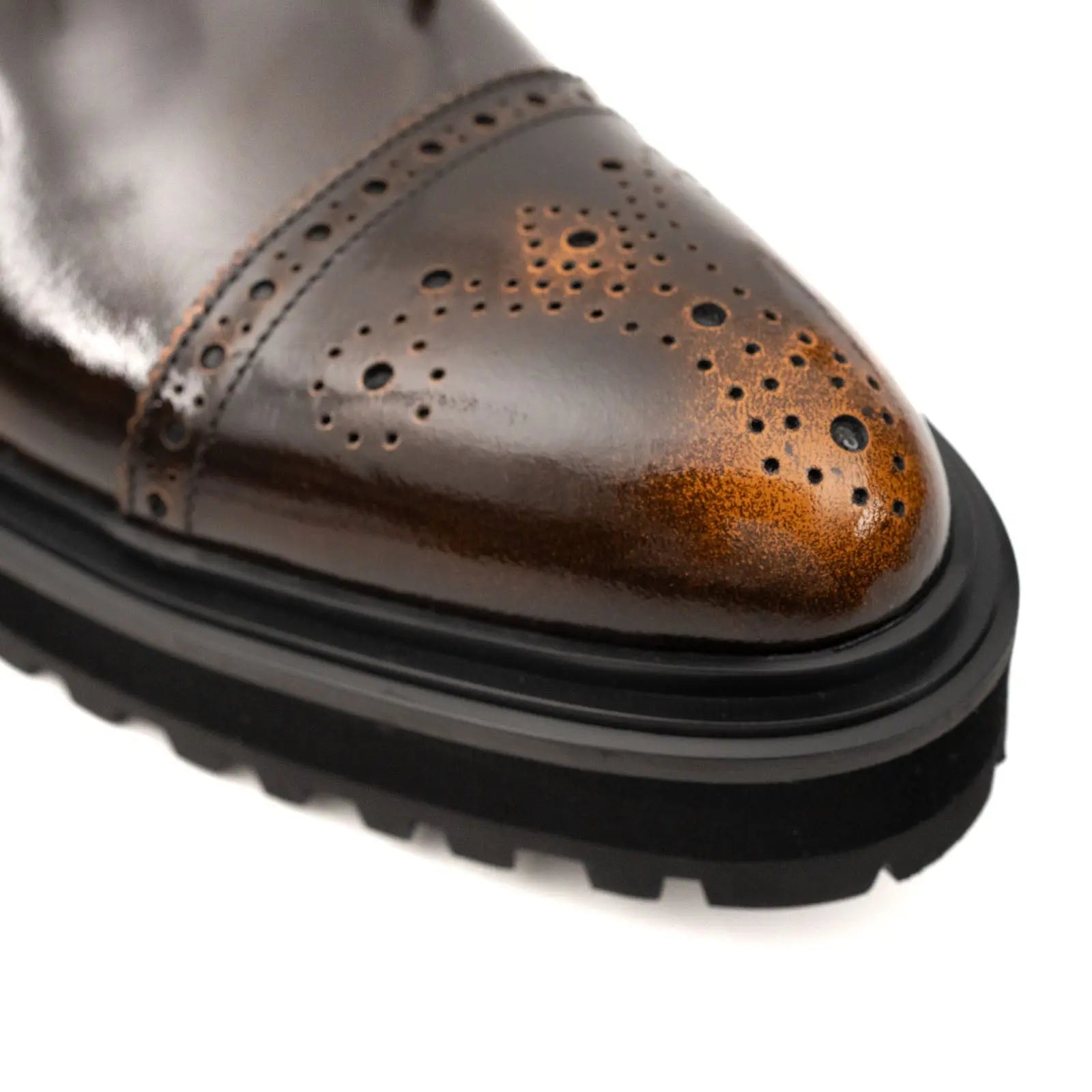 Brogue Platform Chelsea Boot VanPasch