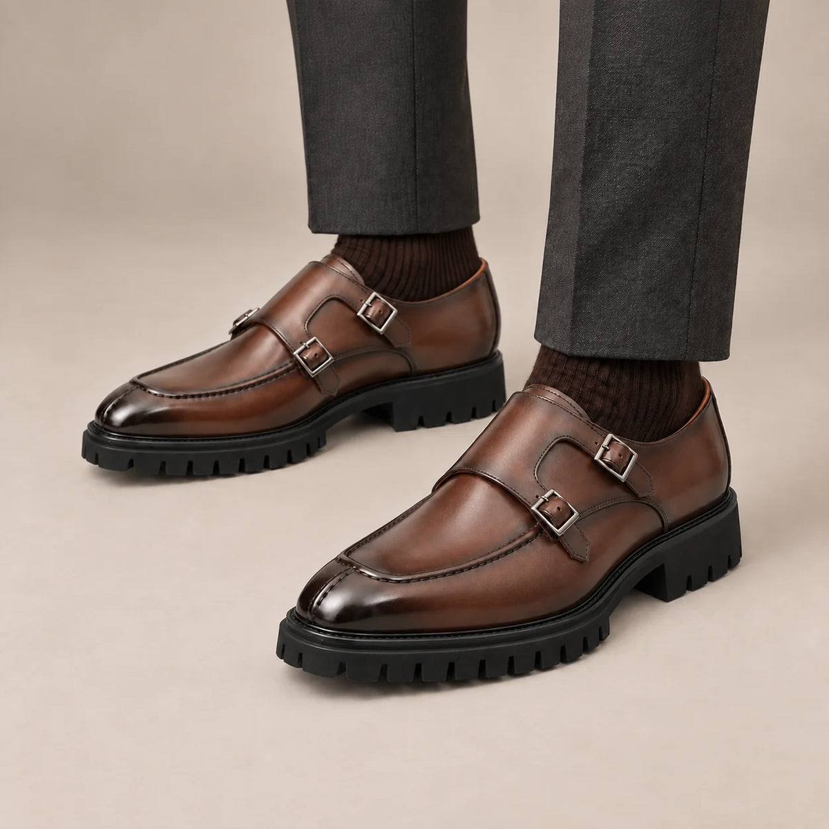 Double Monk Strap