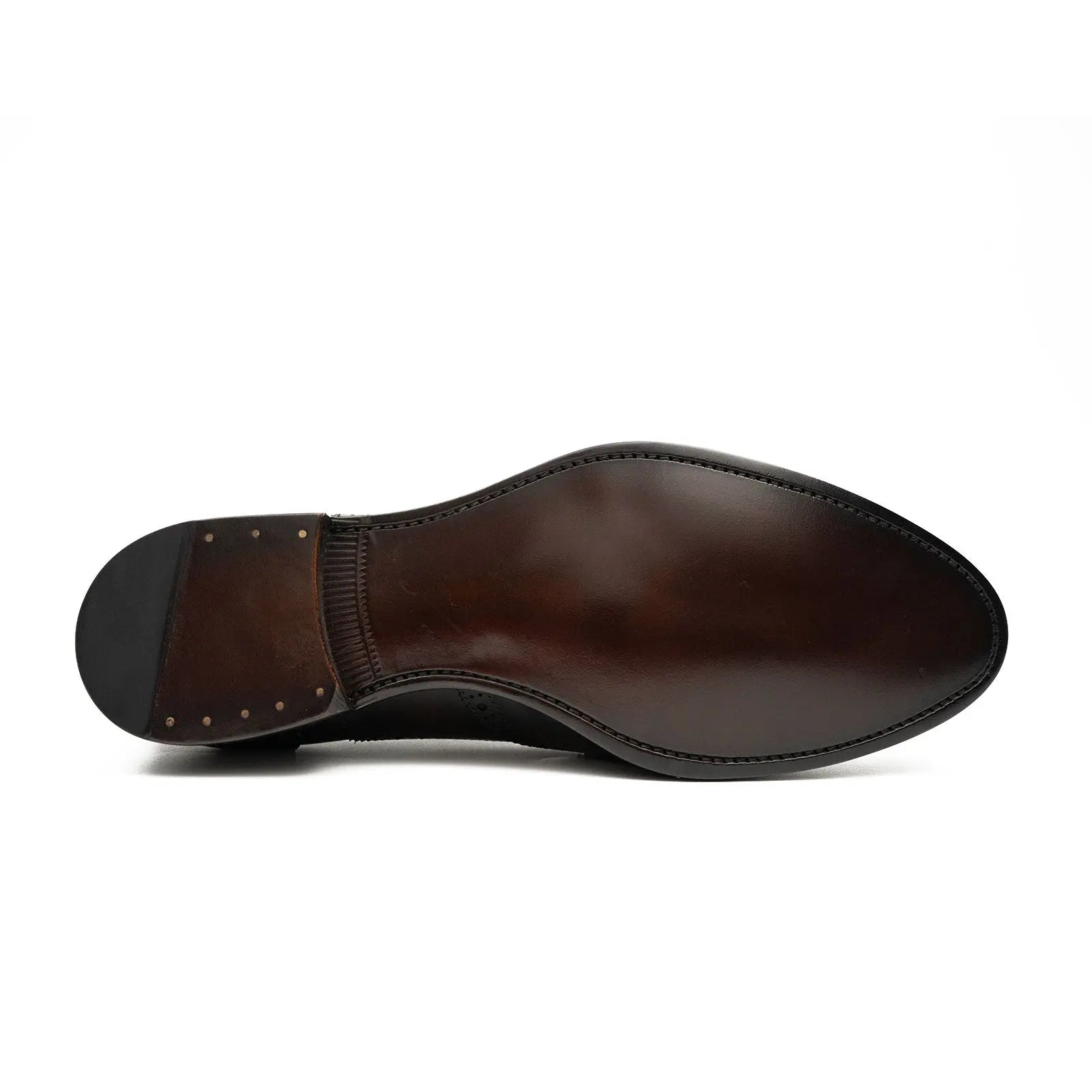 Brown Men’s Goodyear Welted Brogue Leather Shoes VanPasch