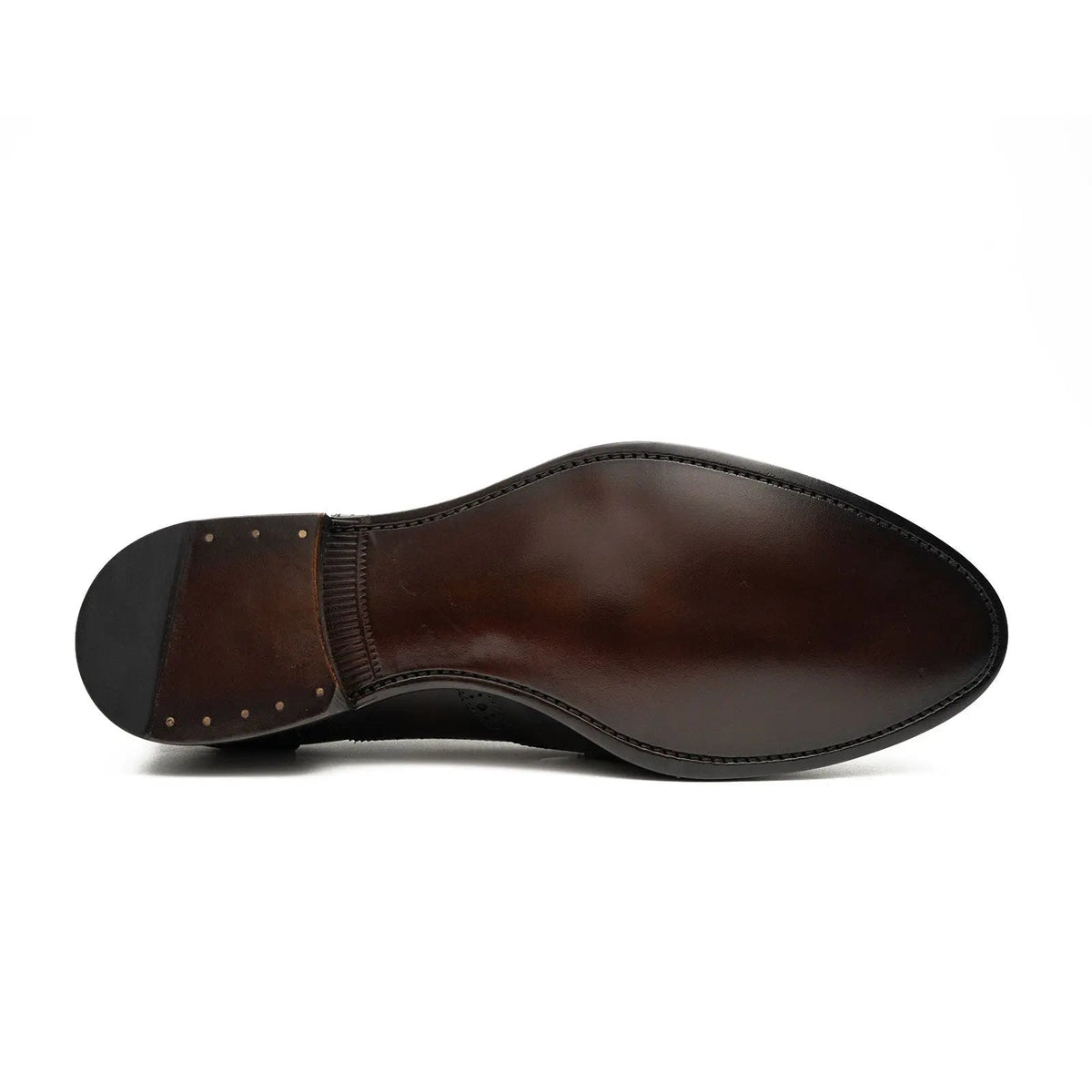 Brown Men’s Goodyear Welted Brogue Leather Shoes VanPasch