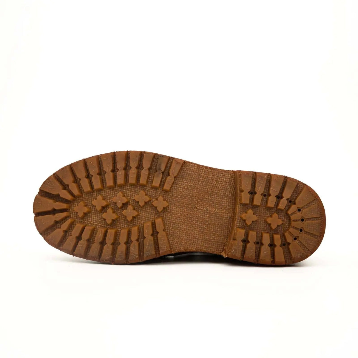 Brown Suede Lace-Up Combat Boots VanPasch