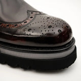 Brogue Lug-Sole Loafer
