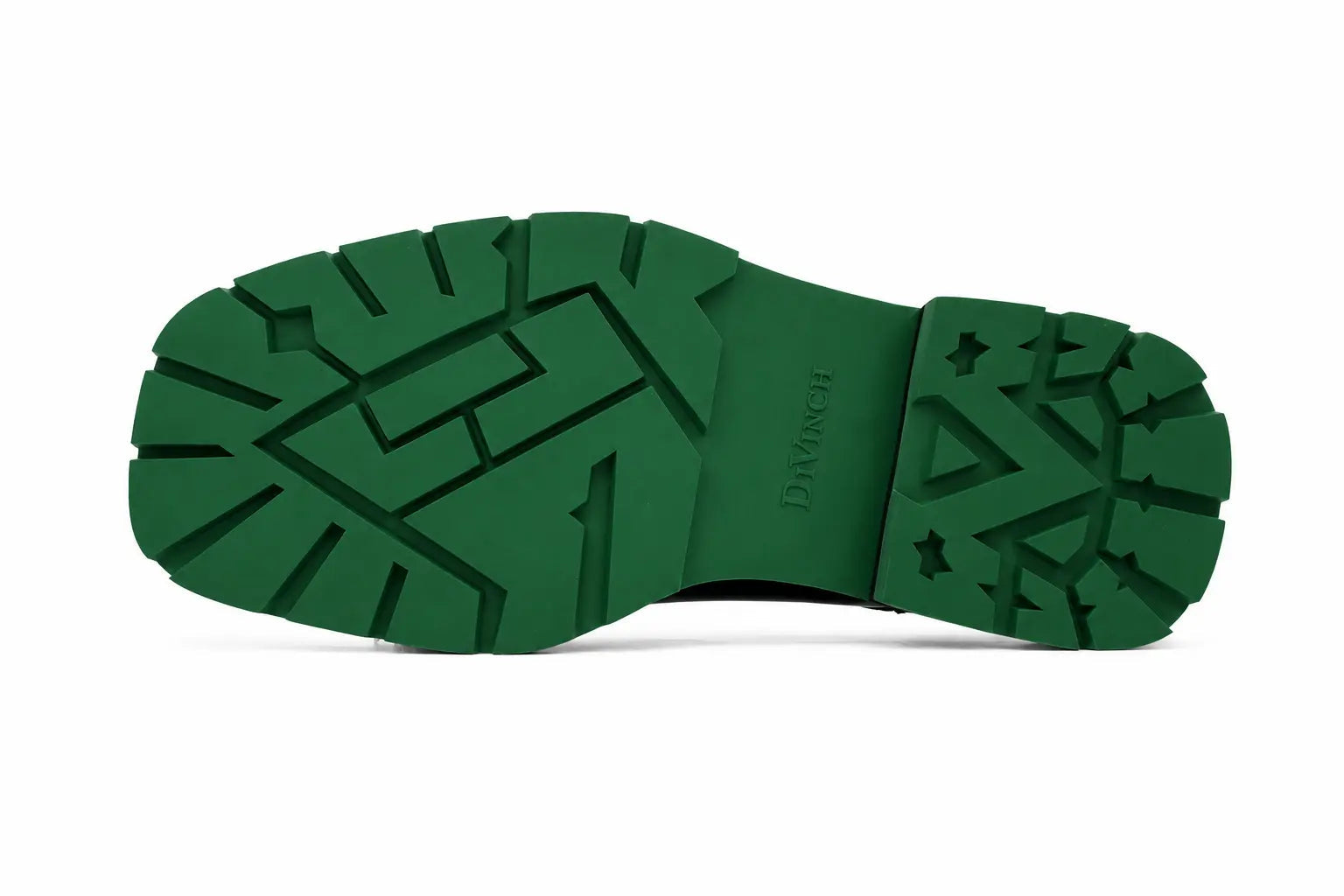 Burnished Brown Green-Sole Derby