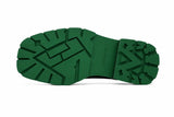 Burnished Brown Green-Sole Derby