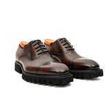 Burnished Lug-Sole Oxfords