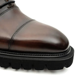 Burnished Lug-Sole Oxfords