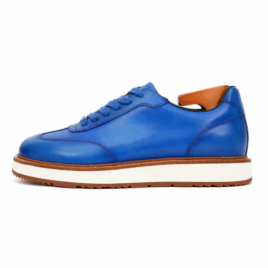 Calfskin Derby-Style Sneakers