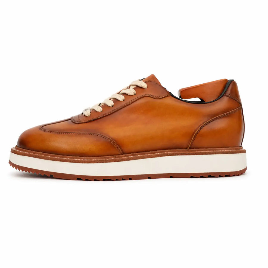 Calfskin Derby-Style Sneakers