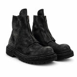 Suede Zip Ankle Boots for Men