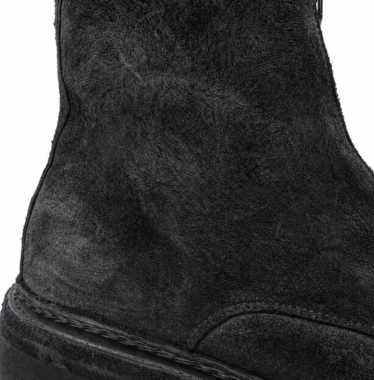 Suede Zip Ankle Boots for Men