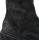 Suede Zip Ankle Boots for Men