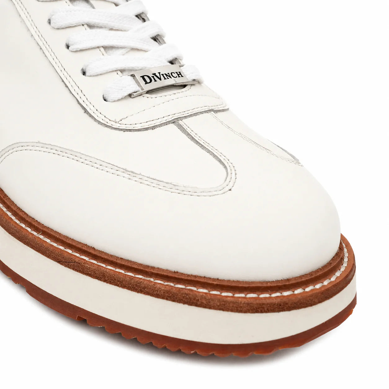 Calfskin Derby-Style Sneakers