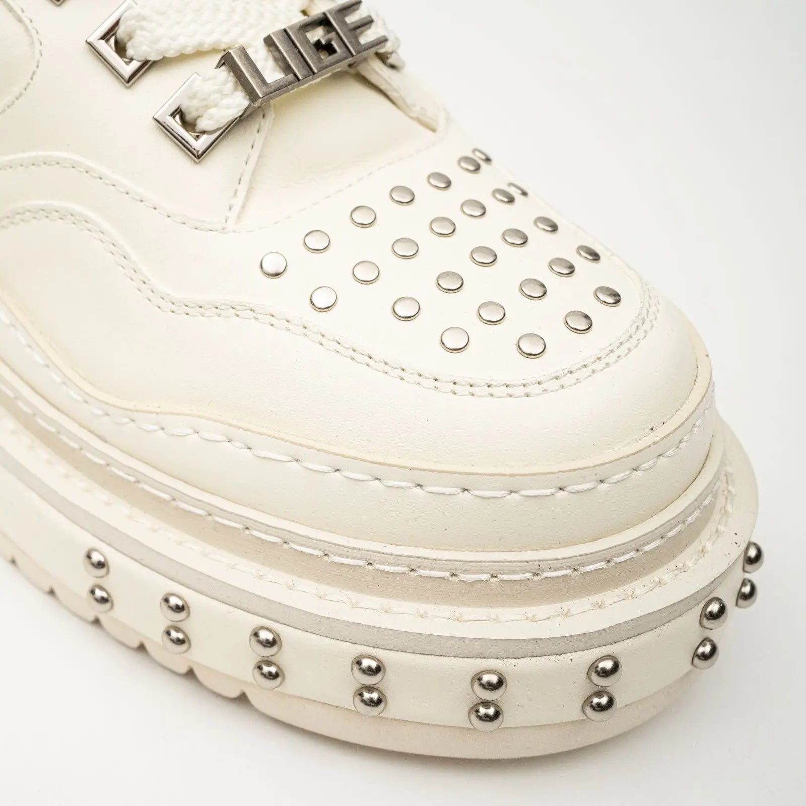 Studded Platform Sneaker