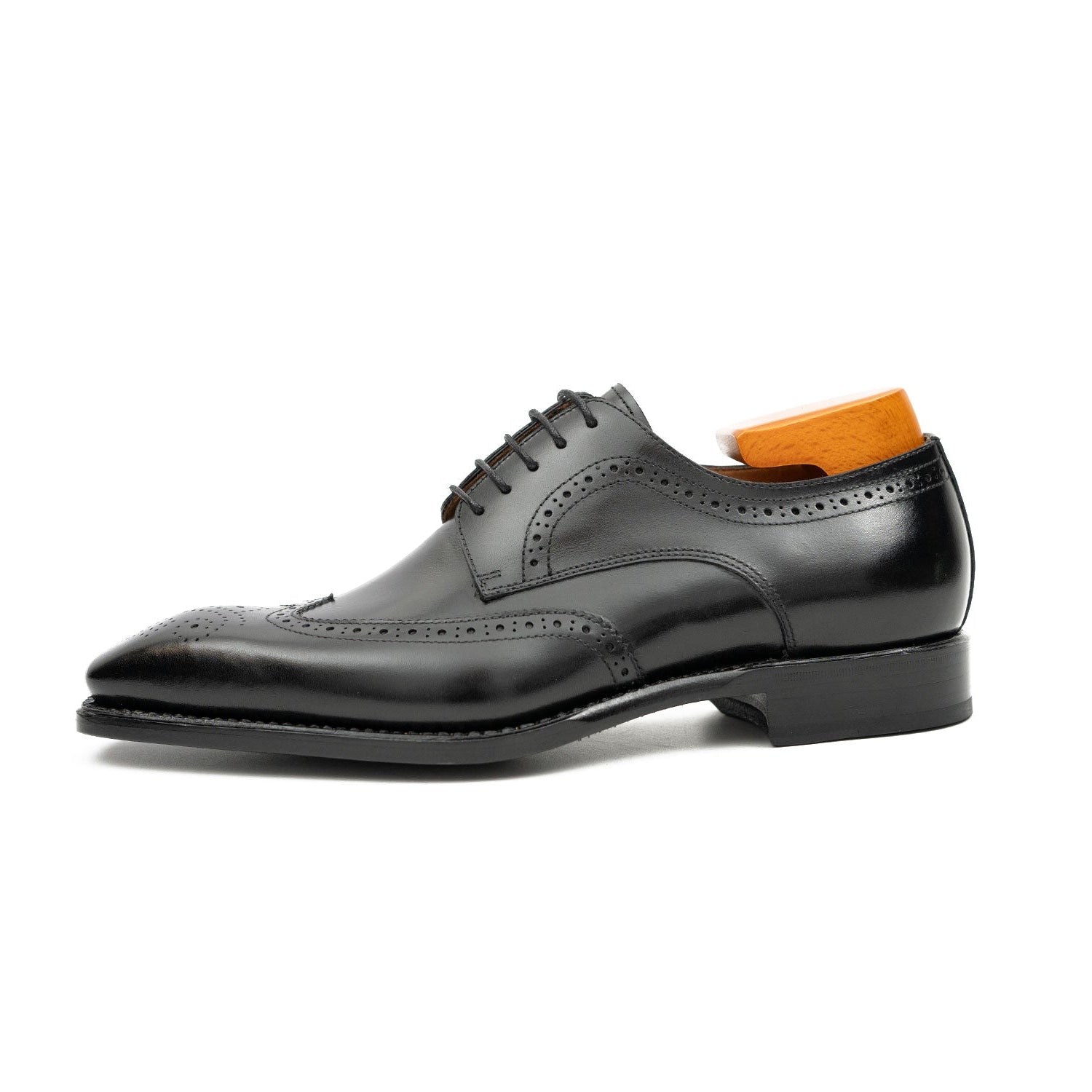 Burnished Calf Derby Shoes