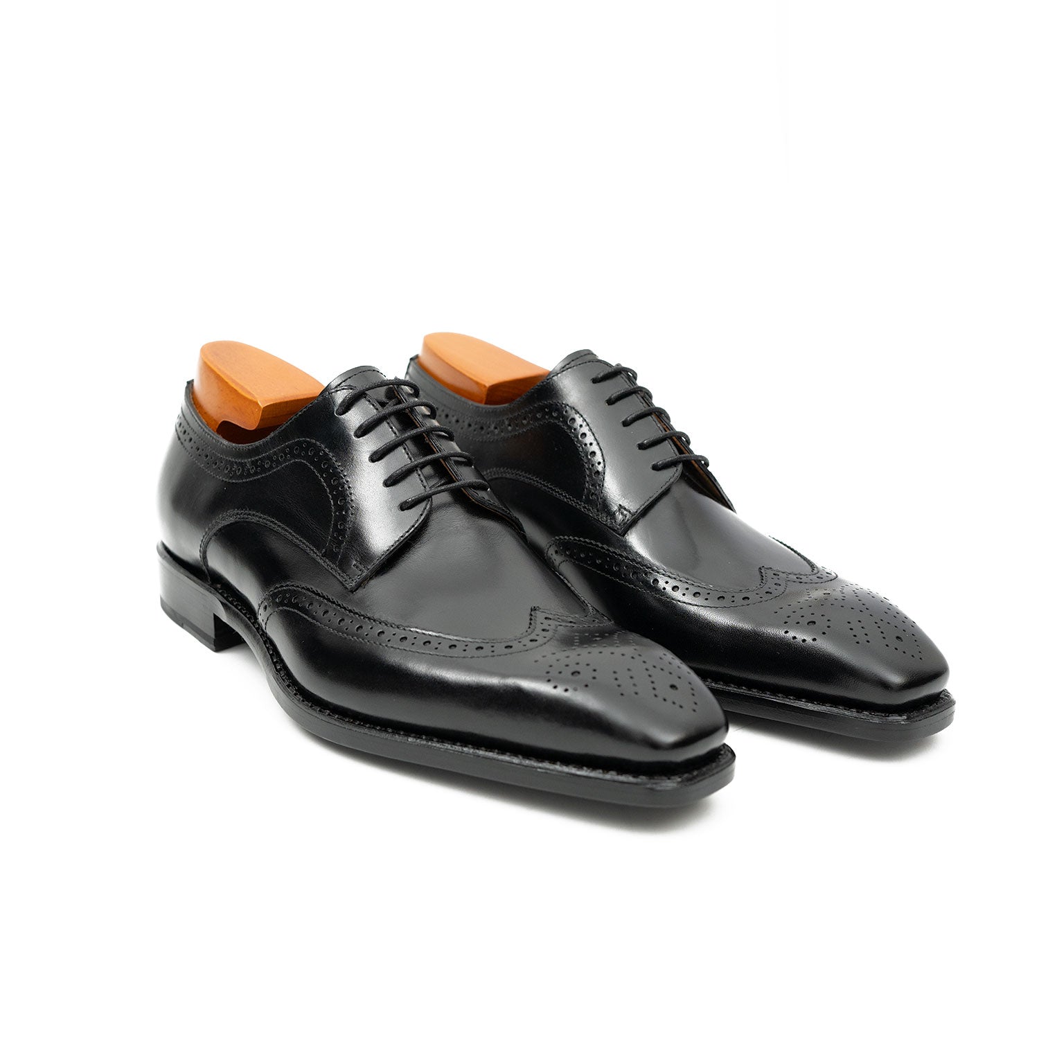 Burnished Calf Derby Shoes