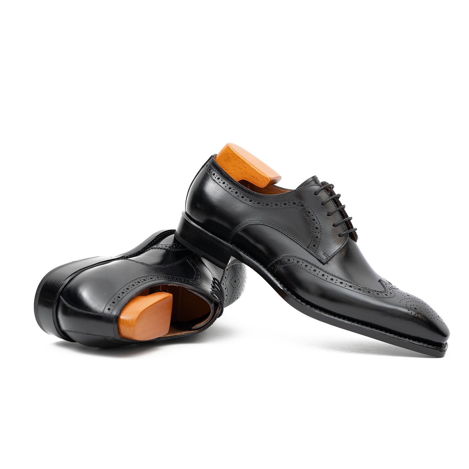 Burnished Calf Derby Shoes