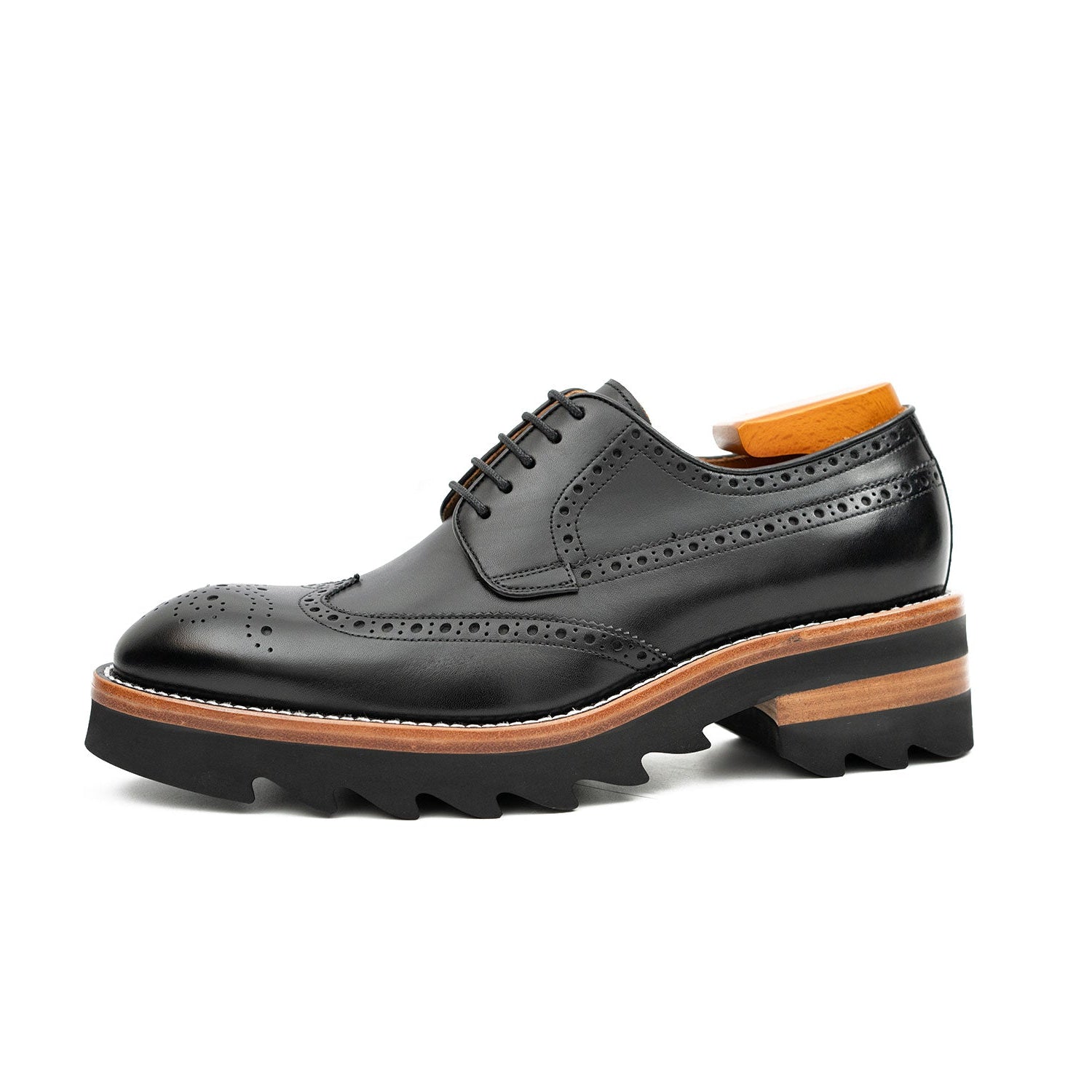 Brogue Derby with Lug Sole
