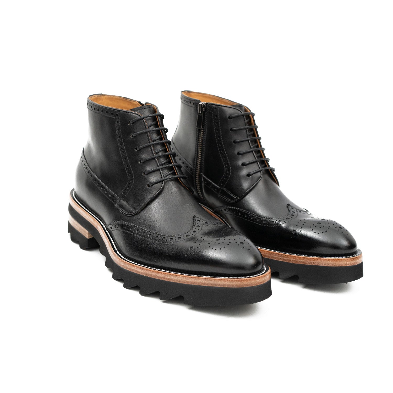 Lug Sole Brogue Boot