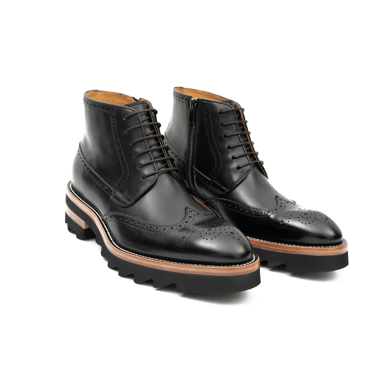 Lug Sole Brogue Boot