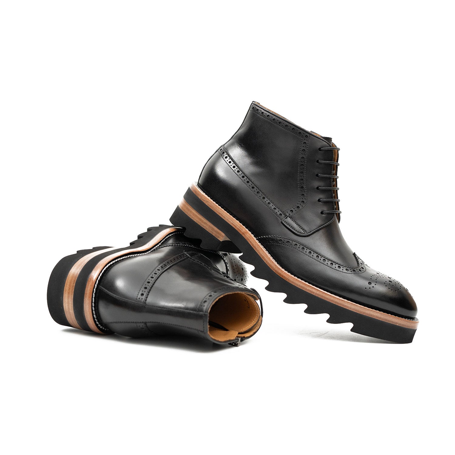 Lug Sole Brogue Boot