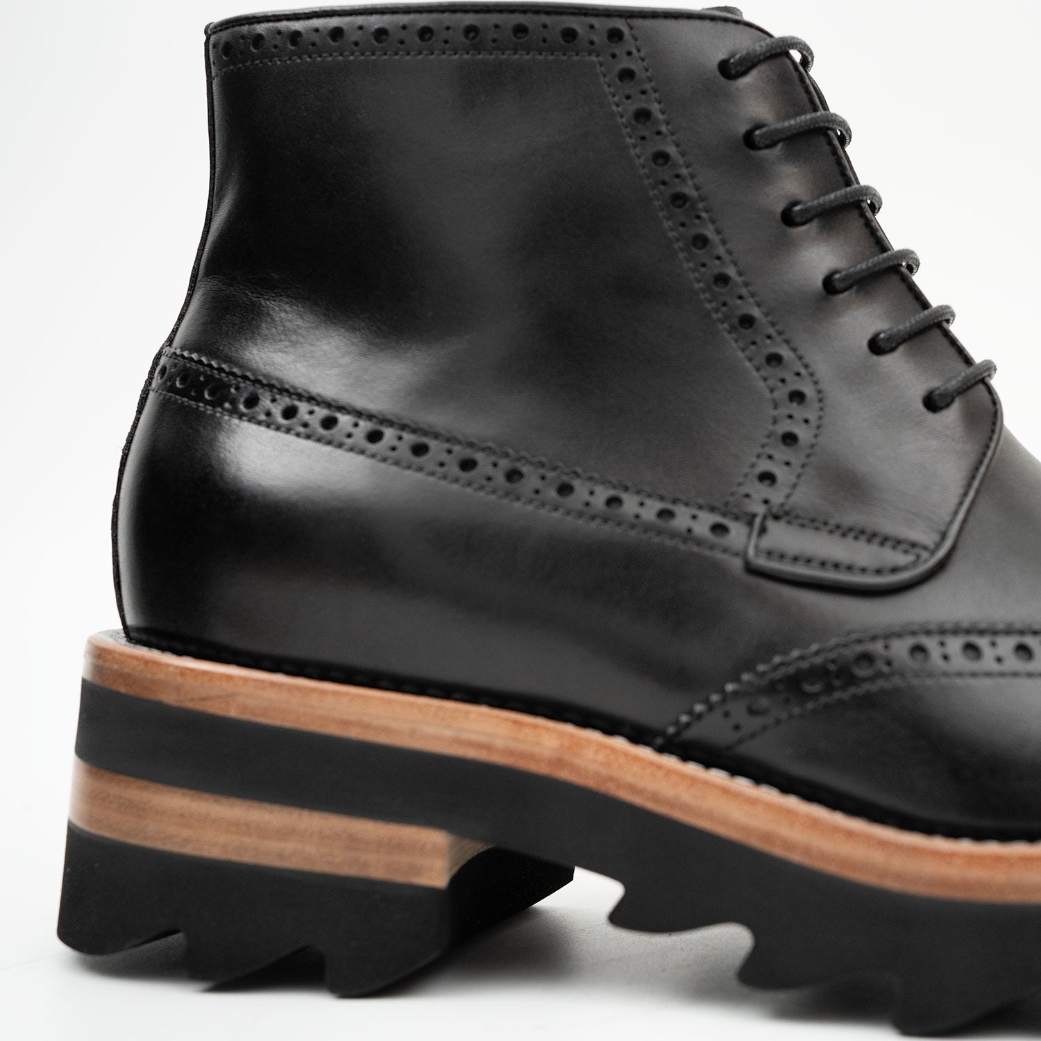 Lug Sole Brogue Boot