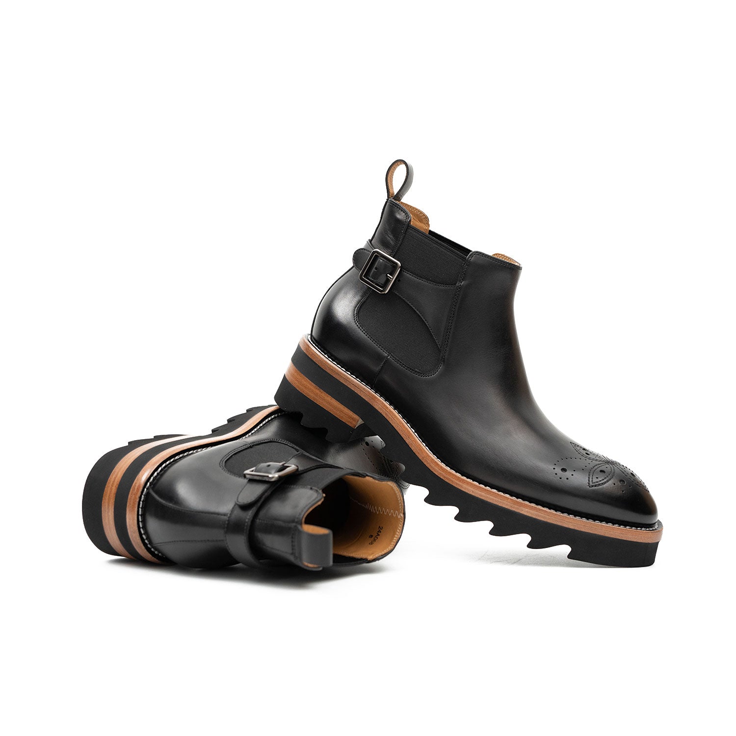 Buckled Chelsea Boot