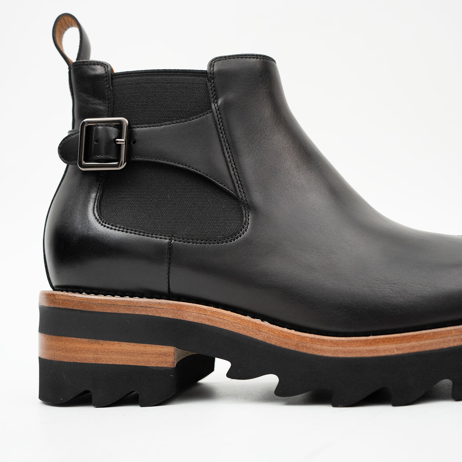 Buckled Chelsea Boot