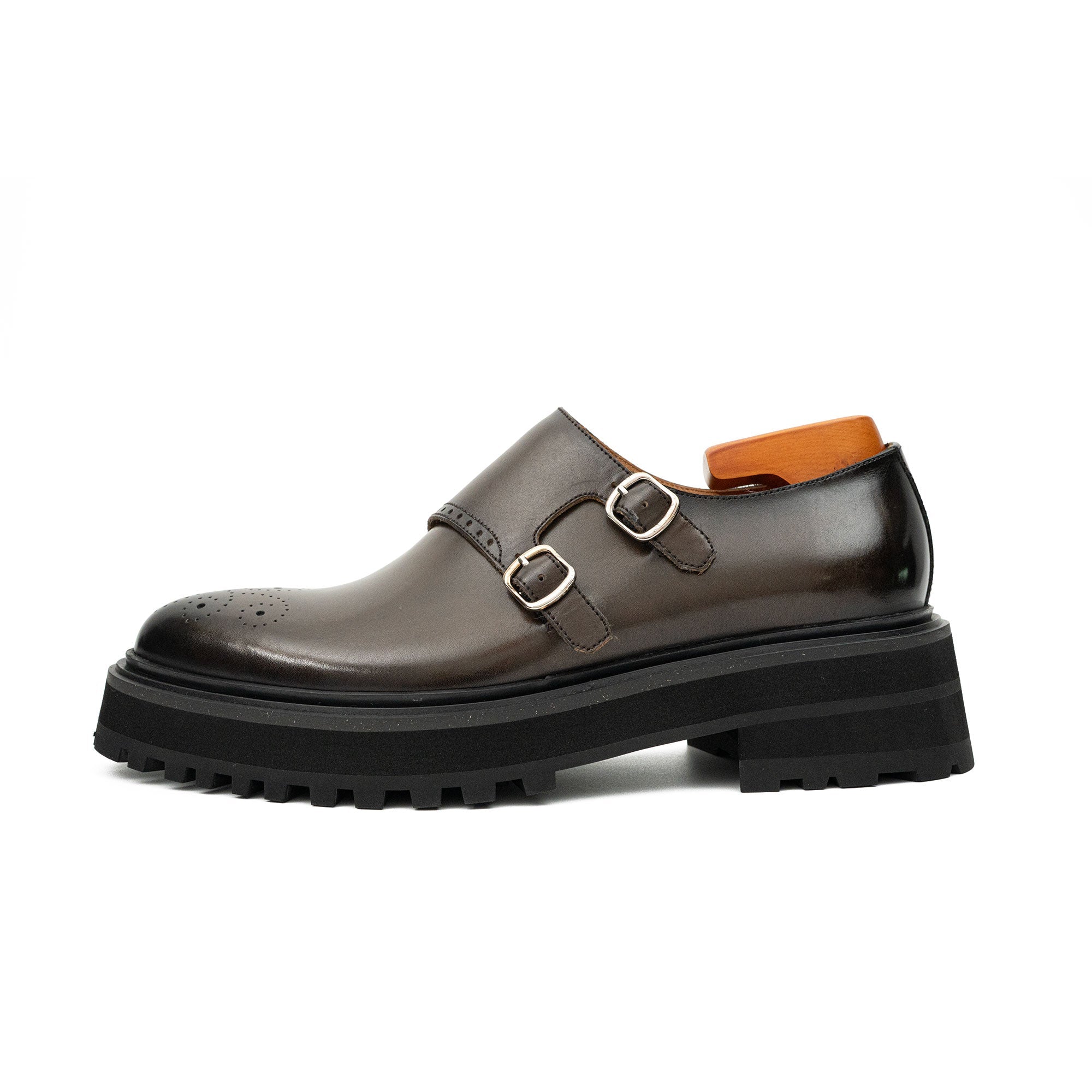 Double Monk Lug Shoe