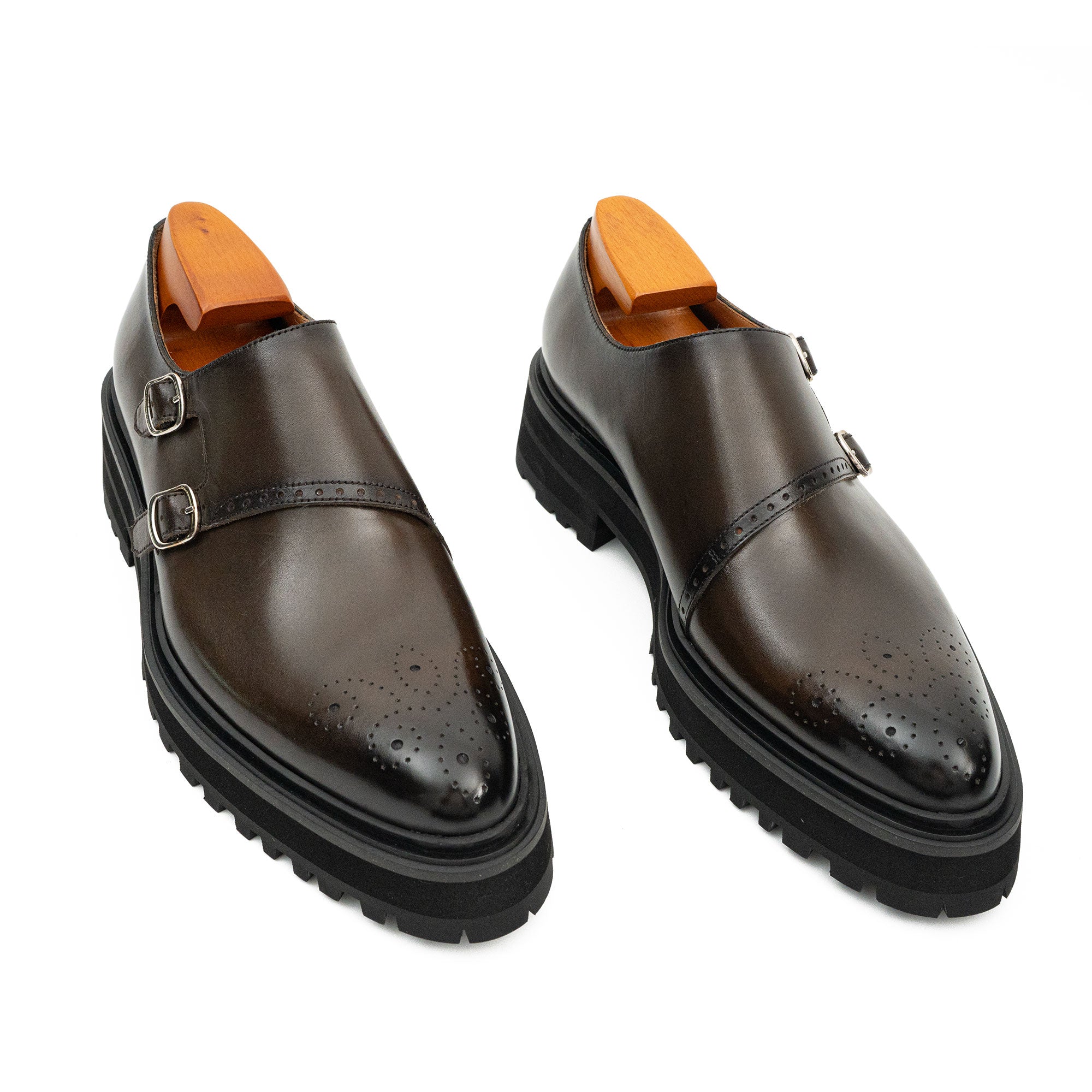 Double Monk Lug Shoe