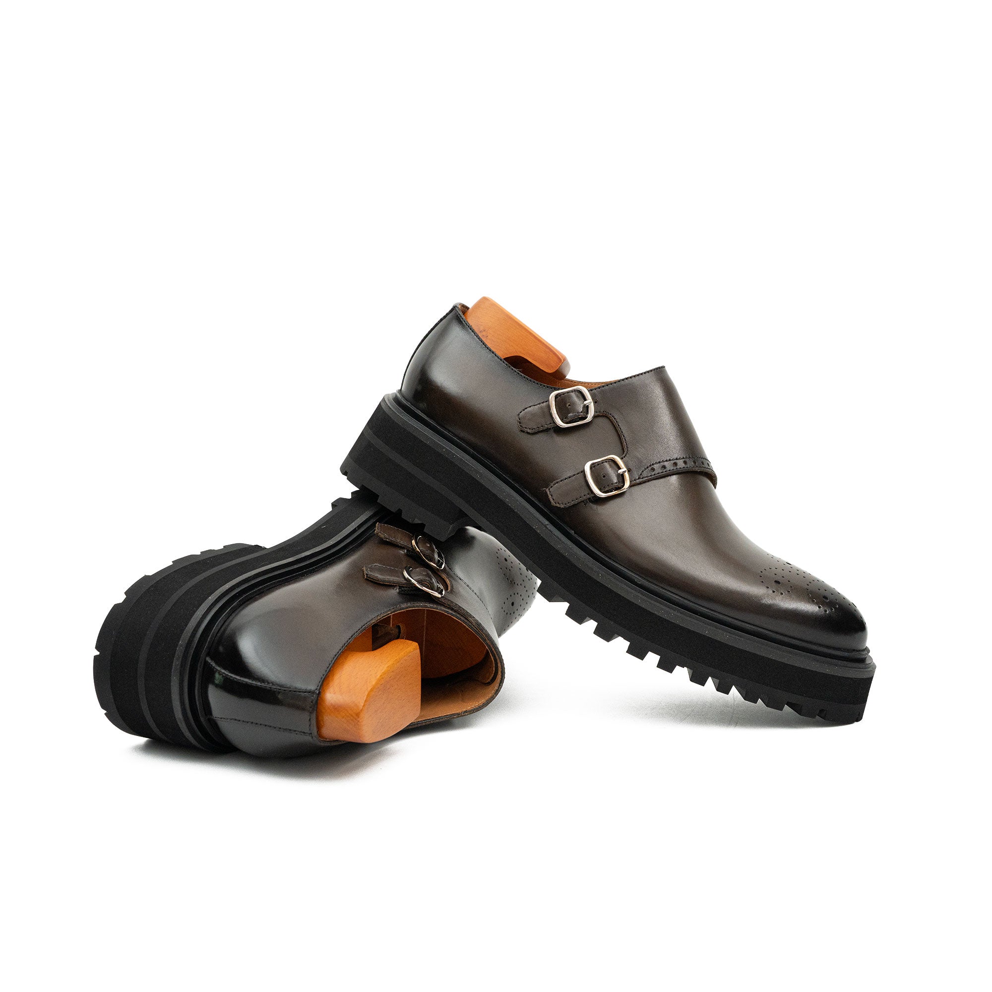 Double Monk Lug Shoe