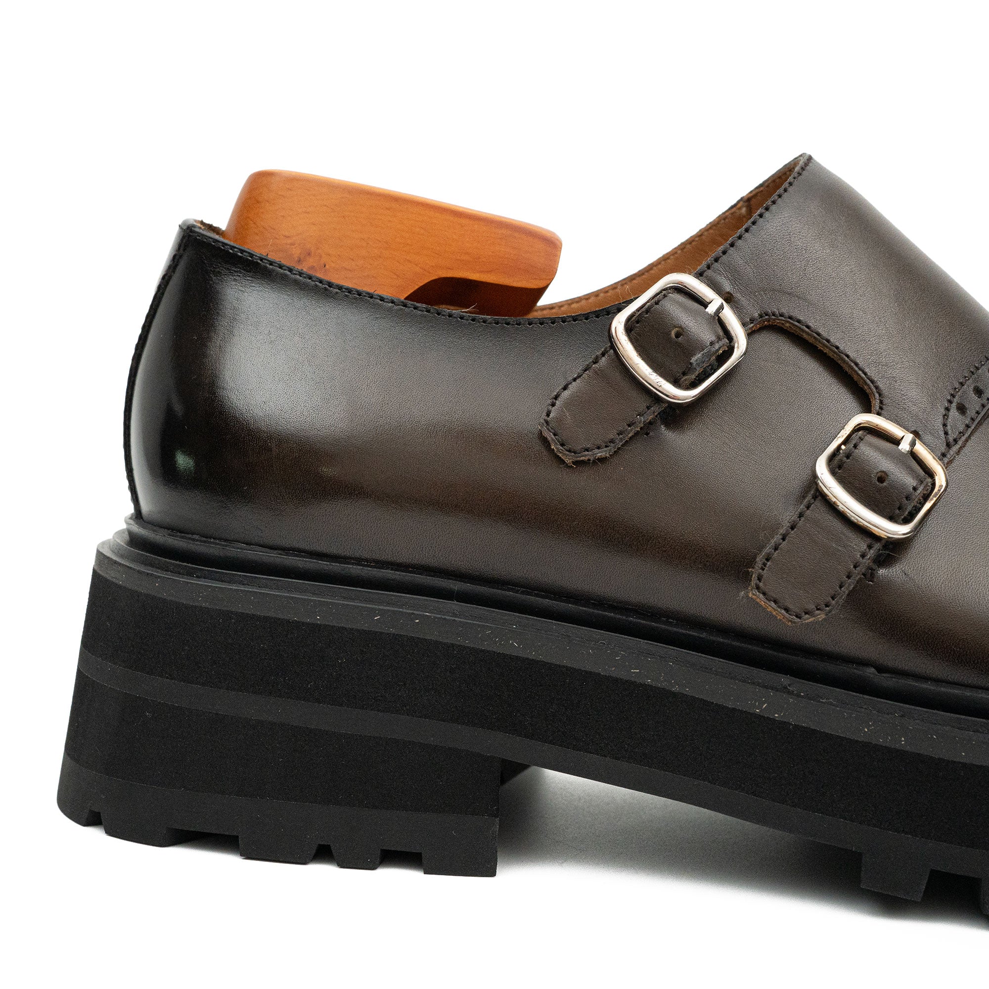 Double Monk Lug Shoe
