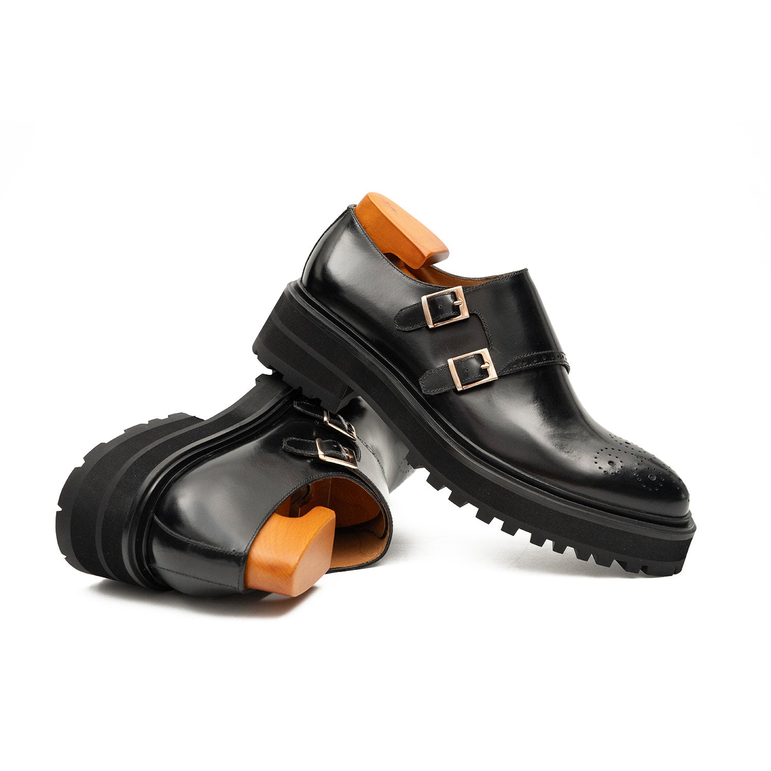 Double Monk Lug Shoe