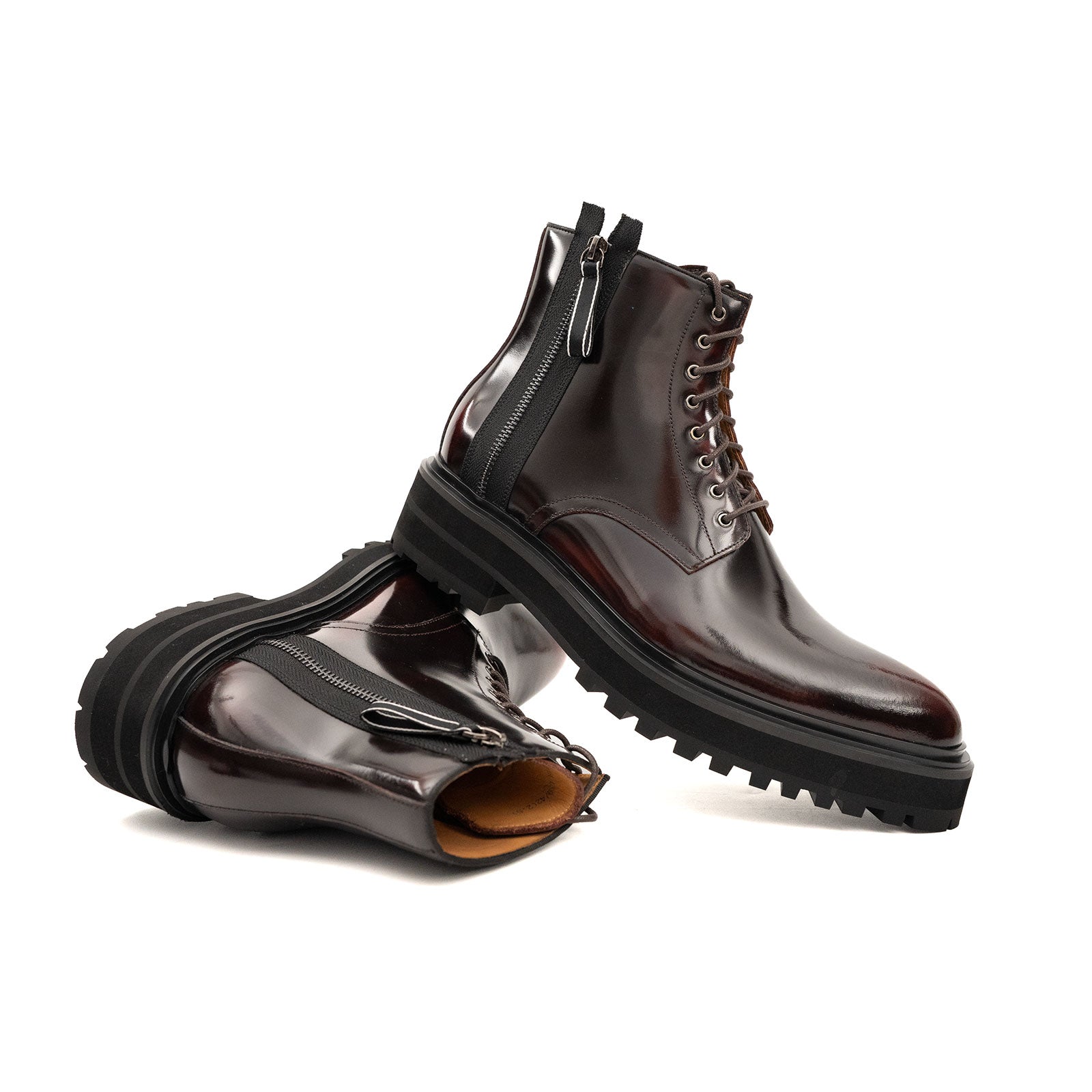 Brogue Combat Boot