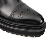 Croc Leather Chelsea Boot