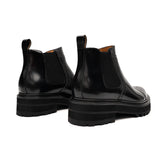 Croc Leather Chelsea Boot