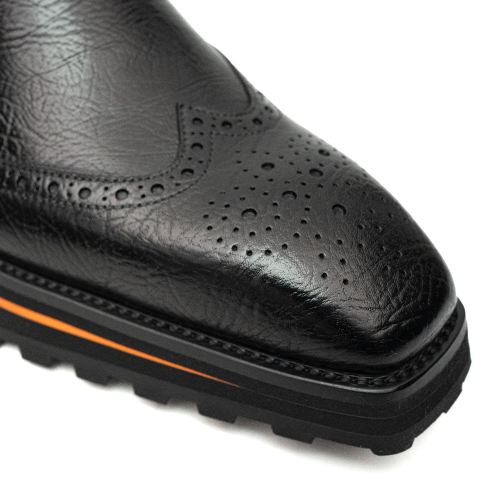 Monk Strap Brogue Lift Shoe