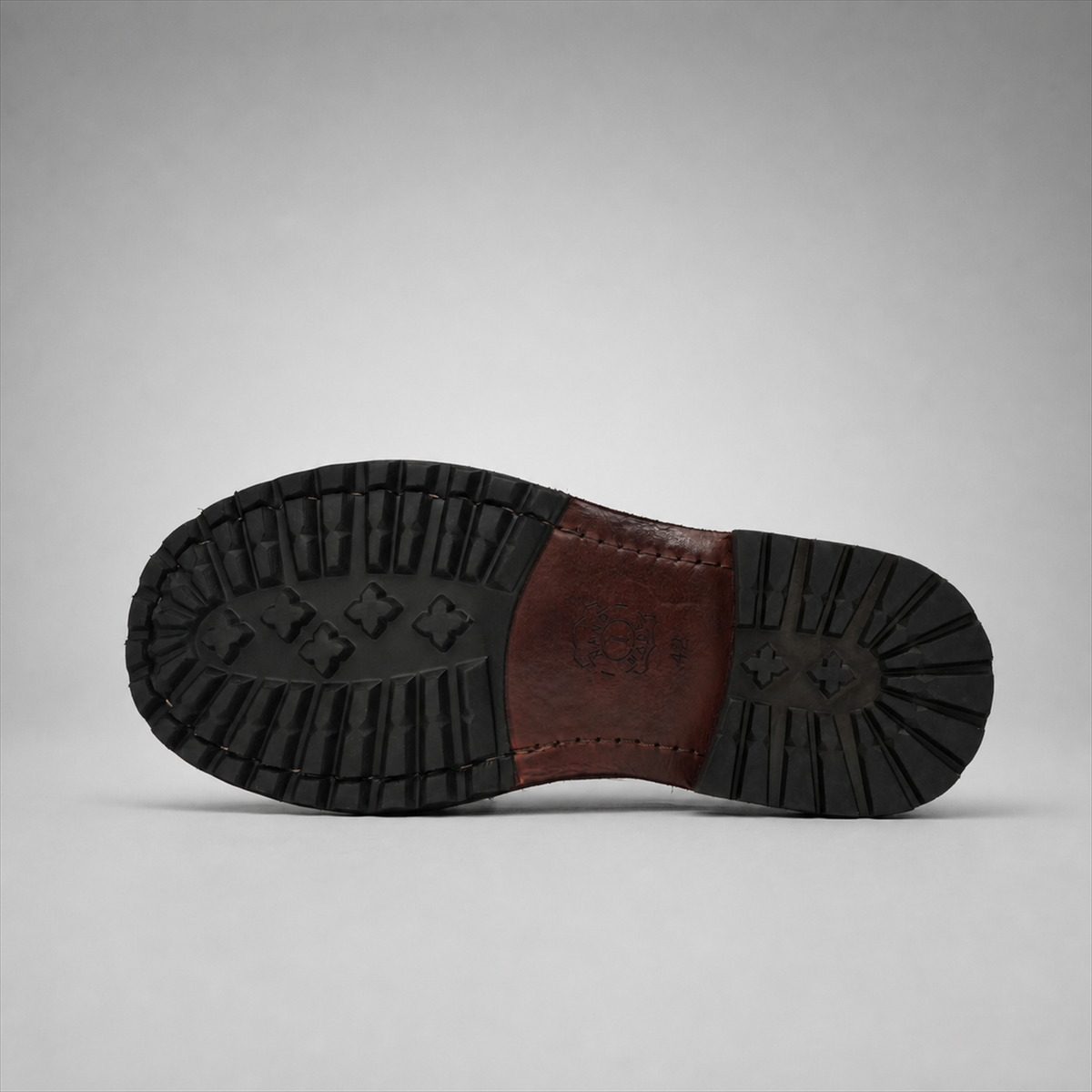 VanPasch Wellington Longwing Derby in Coffee Brown Leather
