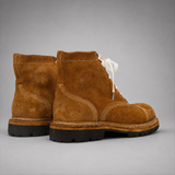 VanPasch Hawthorne Cap-Toe Service Boot in Rust Brown Leather