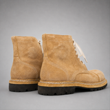 VanPasch Hawthorne Cap-Toe Service Boot in Caramel Brown Leather